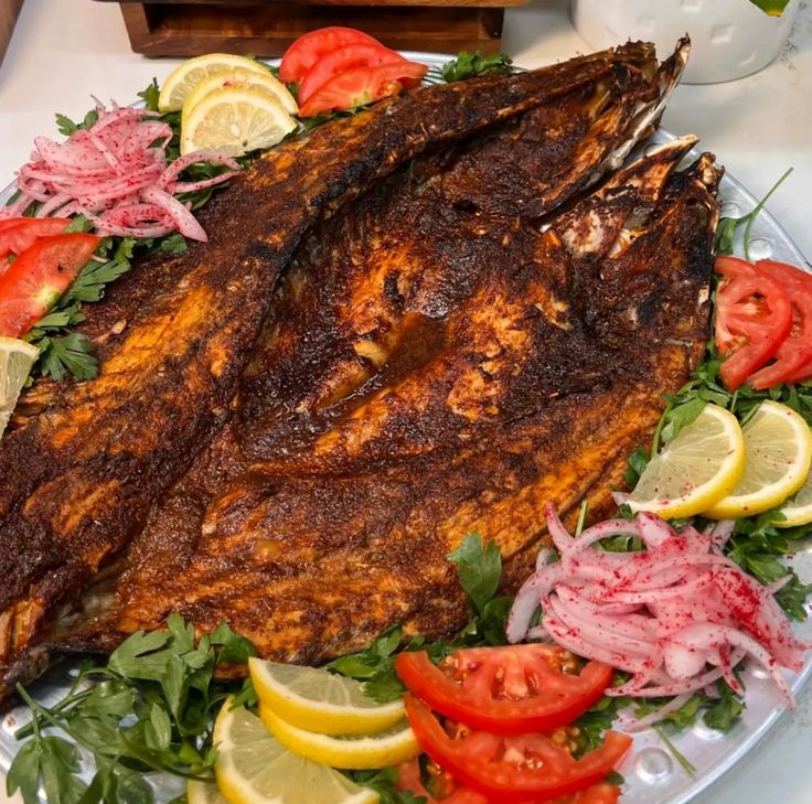 سمك مشوي