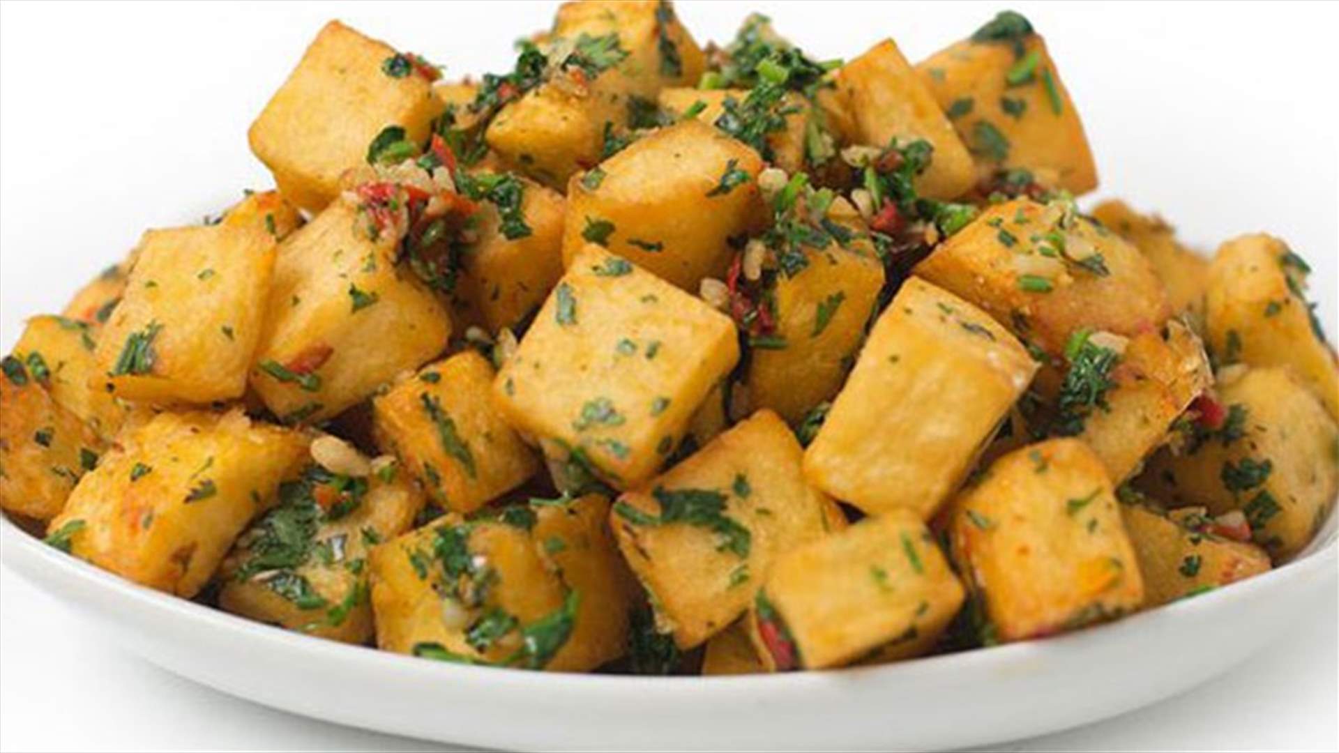 بطاطا بالثوم 