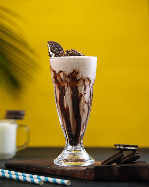 Oreo milk shake 